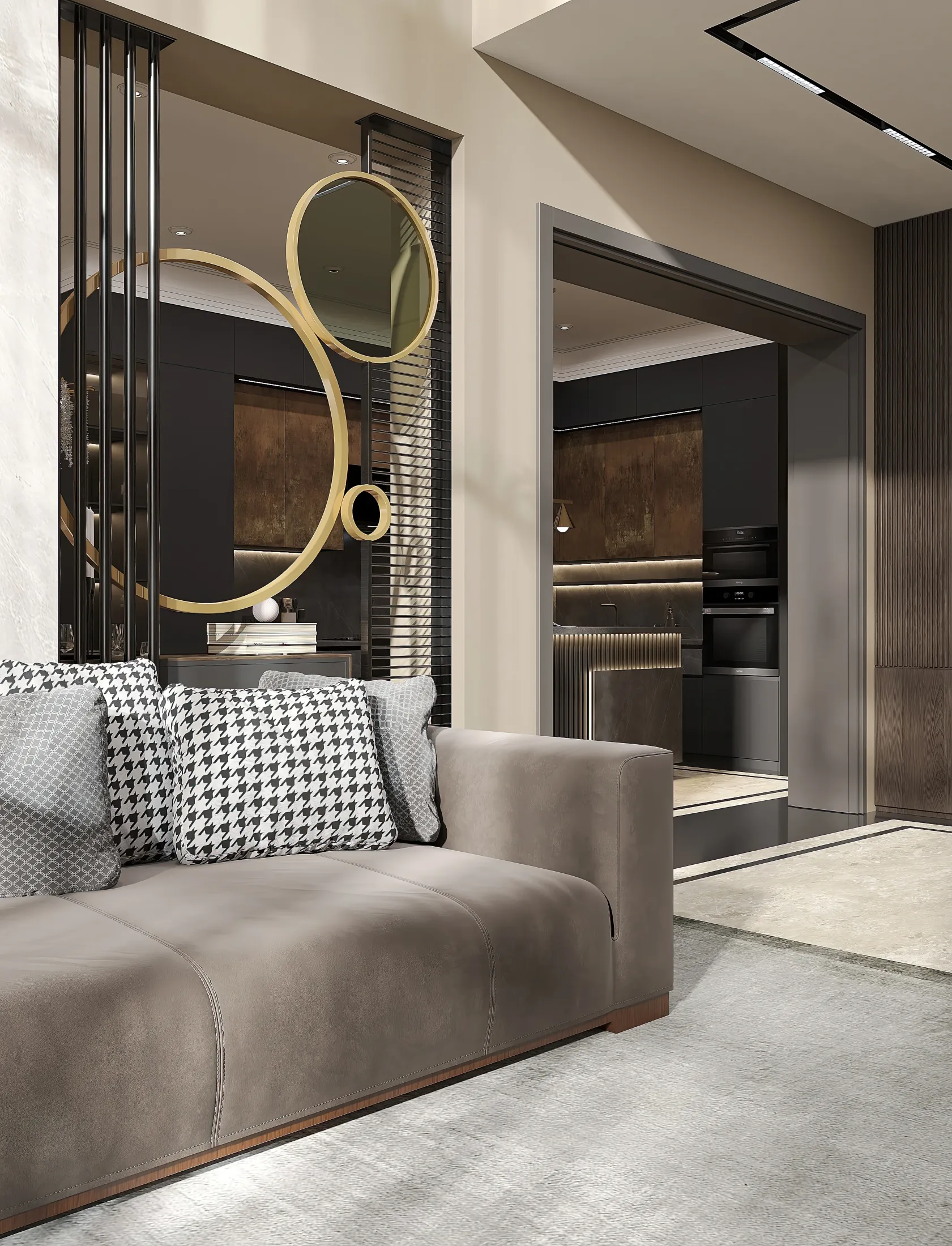 Дом в Тереке - 1 этаж / ТВ-зона 6